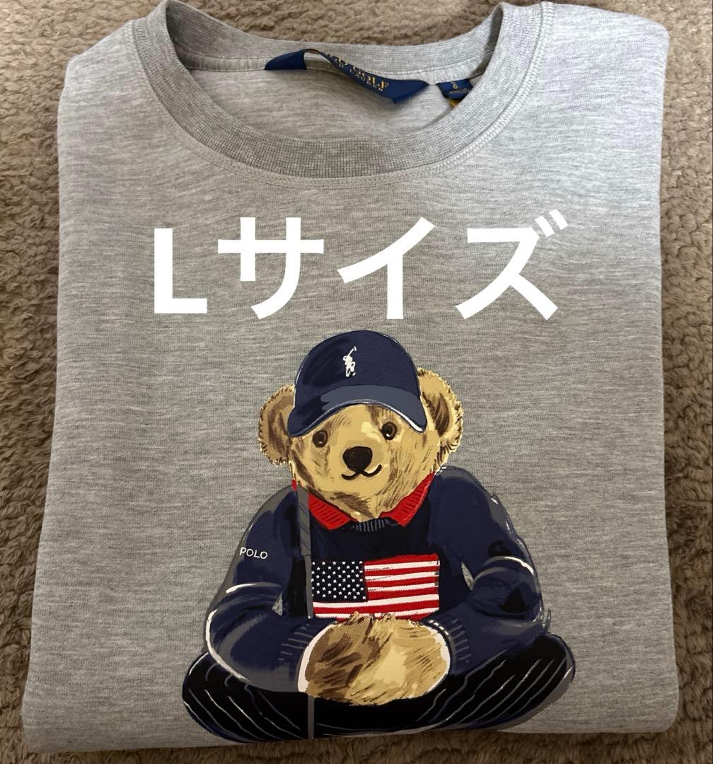 ラルフローレン ポロゴルフ ポロベア スウェット グレー L トレーナー