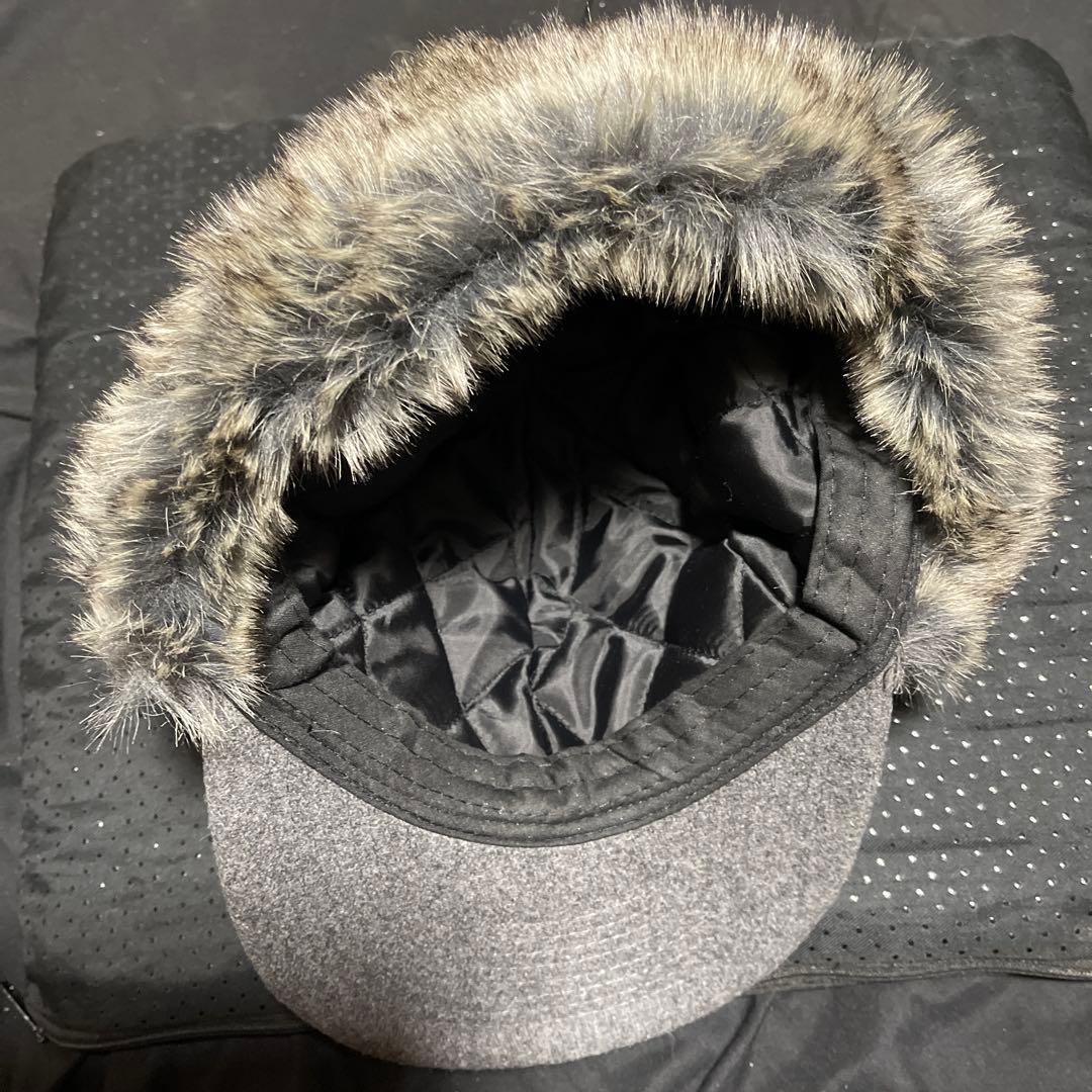 JACKALL フェス限定品フラップ付キャップ グレー