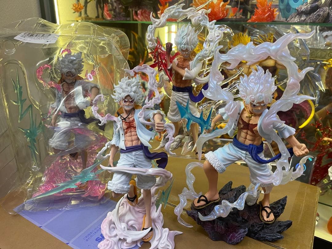 ワンピース ルフィ ニカ　フィギュア エフェクト付き　購入不可