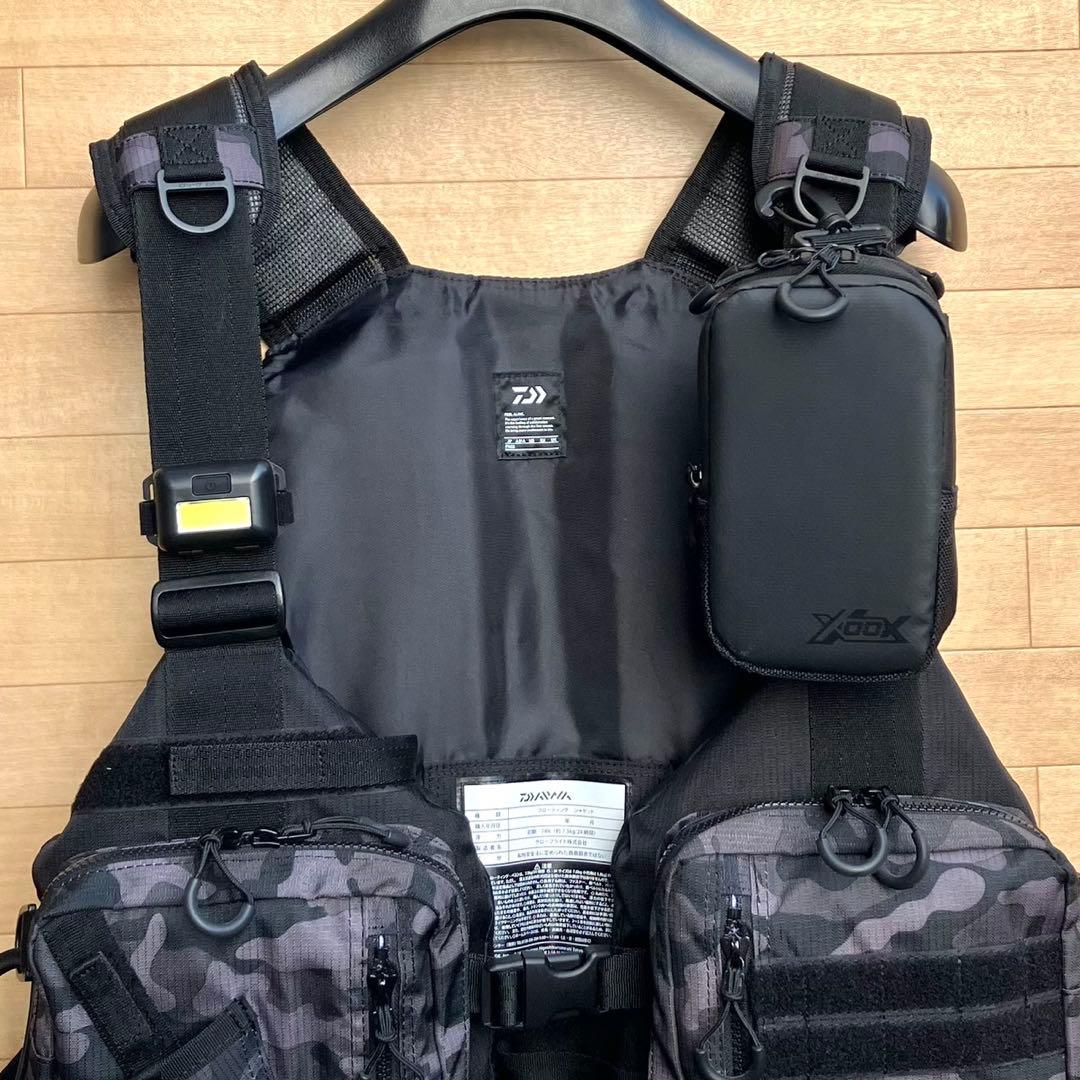 極美品 ダイワ フローティングベスト ライフジャケット ゲームベスト