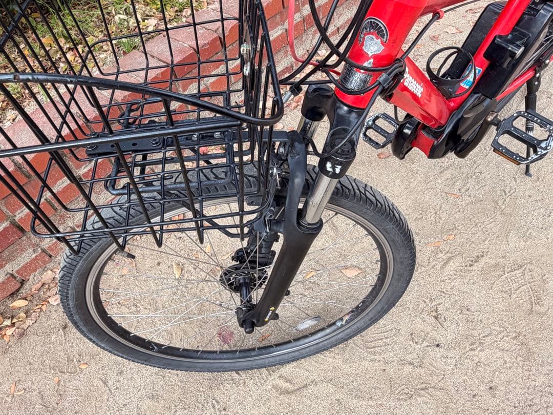 引き取り限定Panasonicハリアー16ahバッテリー電動アシスト