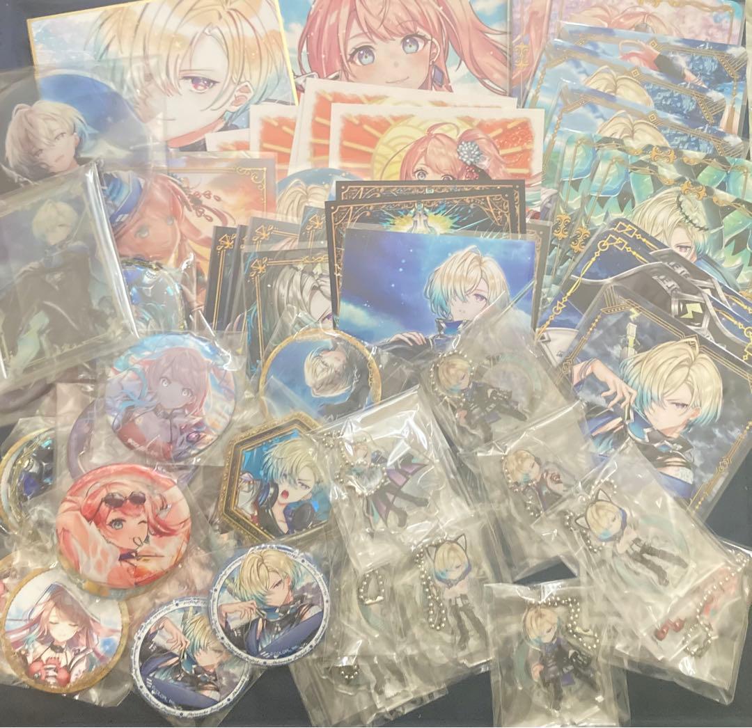 白猫プロジェクト ジーク サテラ 缶バッジ 色紙 アクスタ コースターまとめ売り