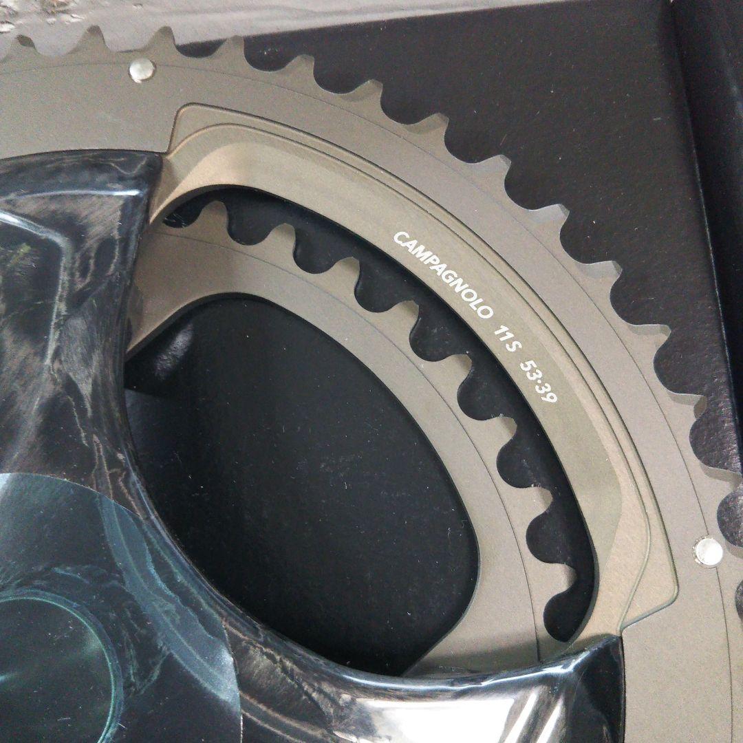 カンパニョーロ レコード 11s ウルトラトルク カーボン クランク53×39