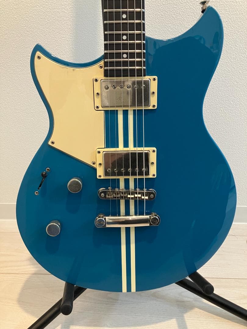 エレキギター　Yamaha　REVSTAR 青　レフティ