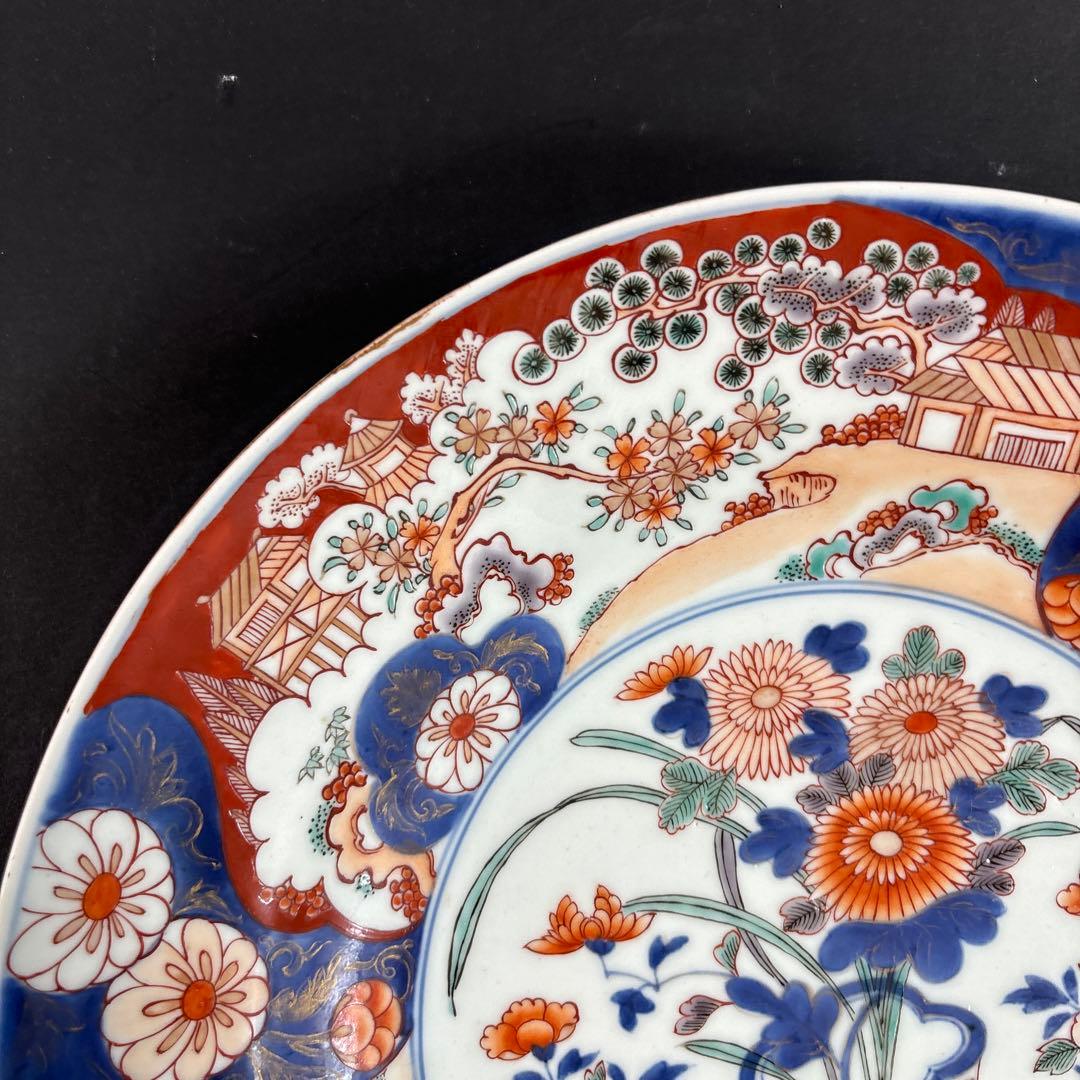 116 セール　色絵　錦　元　伊万里　有田　皿　中国　鍋島　九谷