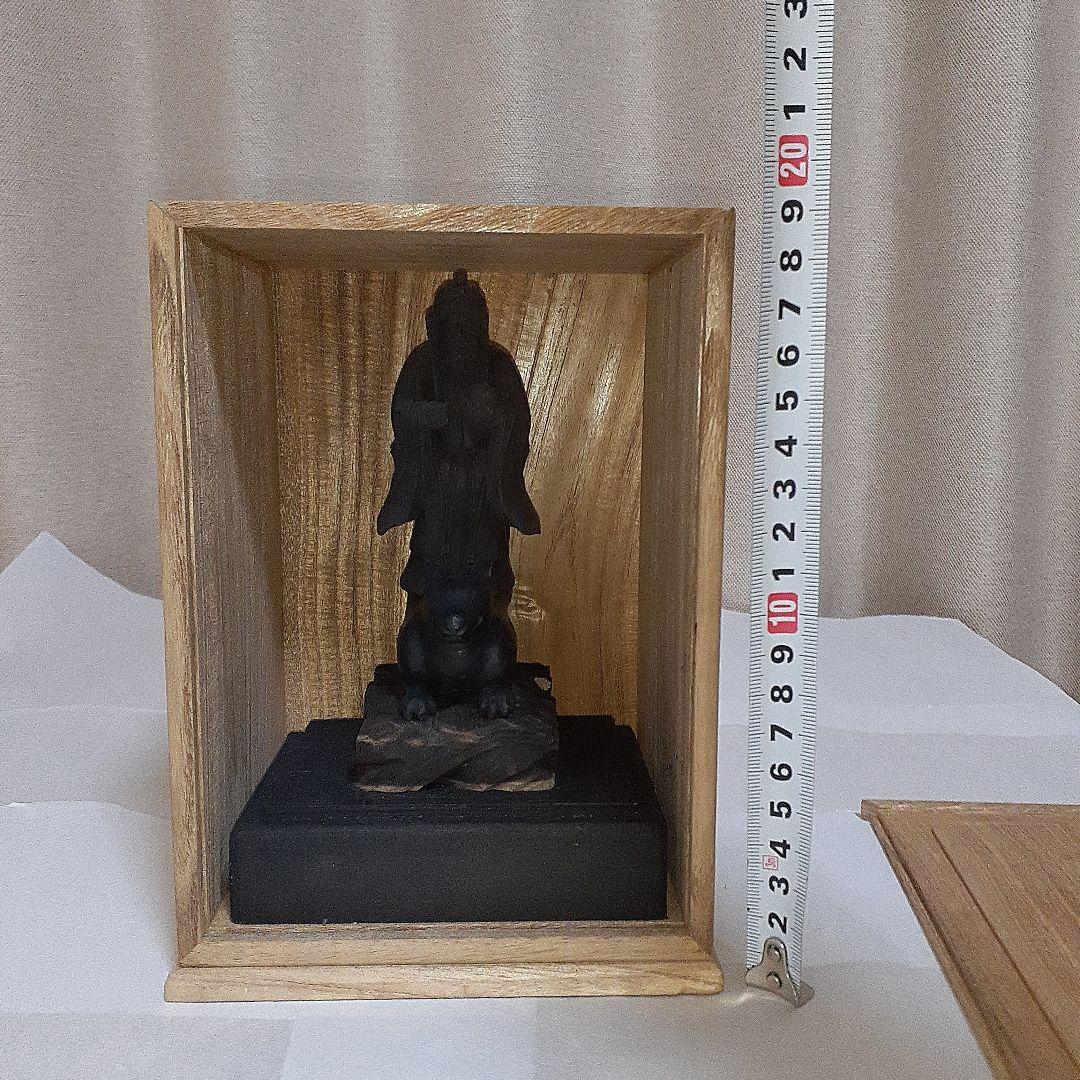 厨子　稲荷　神像