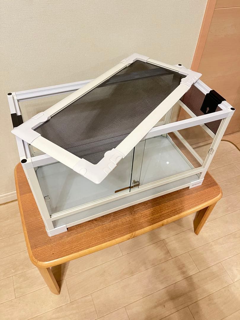 【直接手渡・配送可】美品　パンテオン WH6035 鍵つき　飼育ケージ 爬虫類