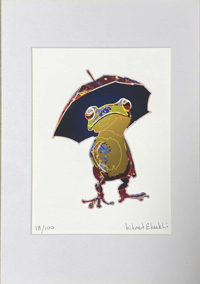 リトグラフィ 作品サイズ:170 フレームサイズ:254*202