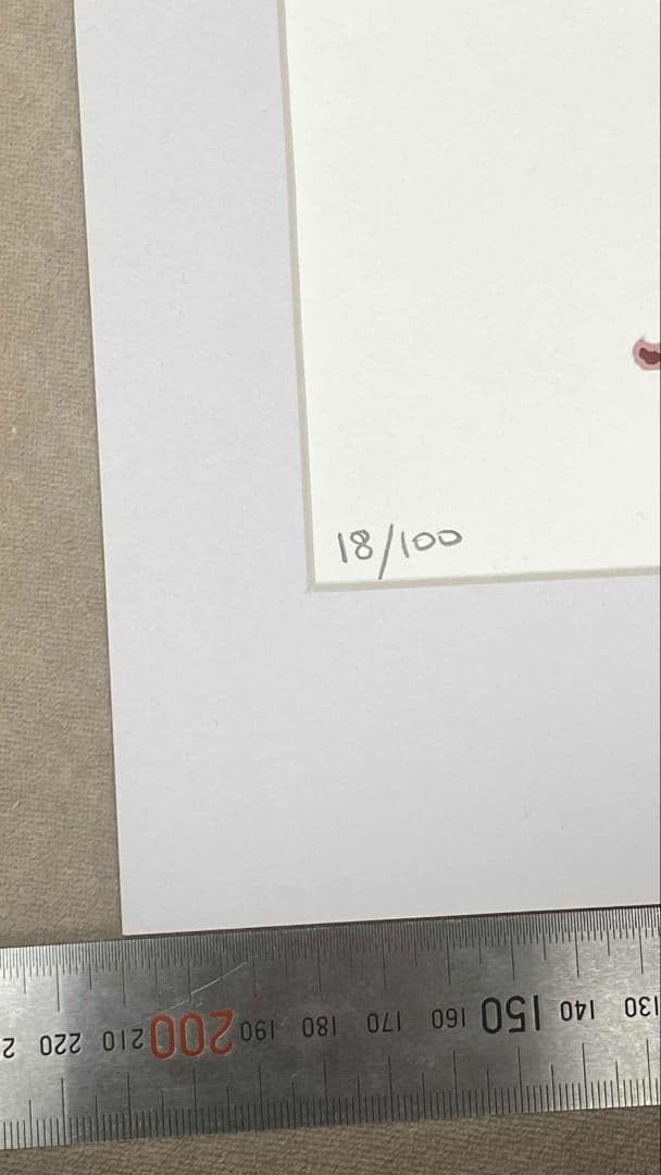 リトグラフィ 作品サイズ:170 フレームサイズ:254*202