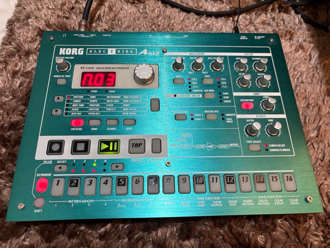 KORG EA-1 mkII Electribe エレクトライブ　（注意あり）