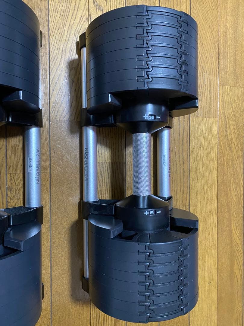ダンベル フレックスベル2kg刻み 36kg可変式ダンベル　筋トレ 【②/ ②】