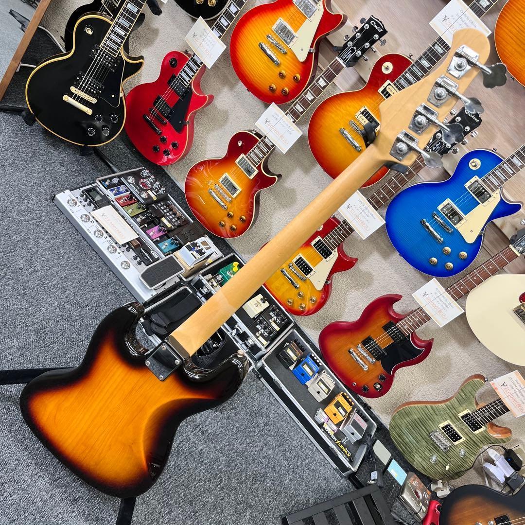 【10297】 Bacchus フレットレスベース サンバースト