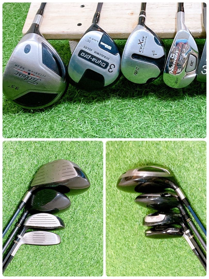 L8 タイトリスト　初心者オススメ　ゴルフクラブ メンズセット　右利き　14本