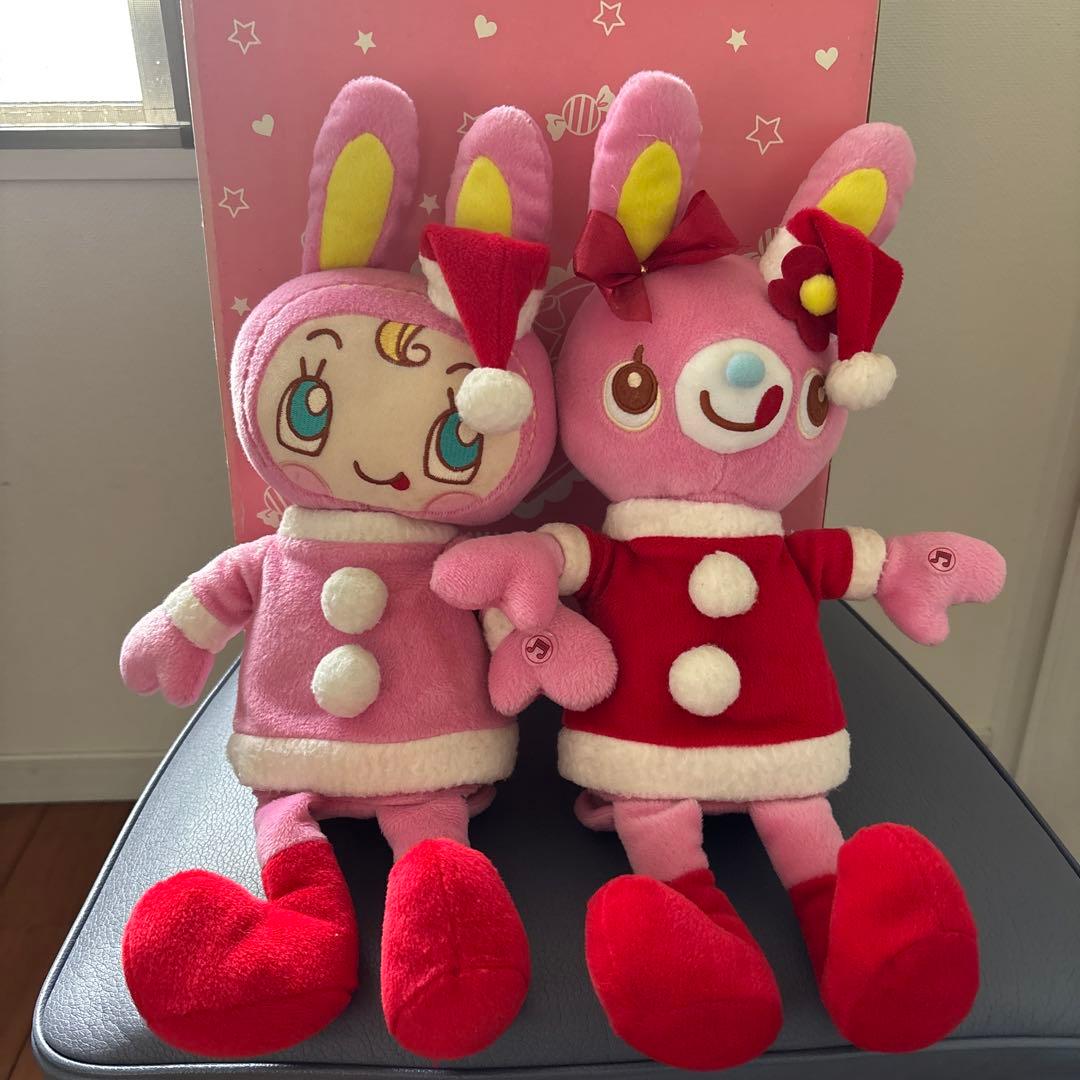 メゾピアノ クリスマス　メロディ　 ベリエ＆ミミ　ぬいぐるみセット