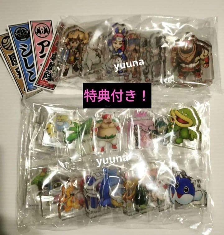 風来のシレン展　アクリルフィギュア　アクスタ　風来6　フルコンプセット　特典