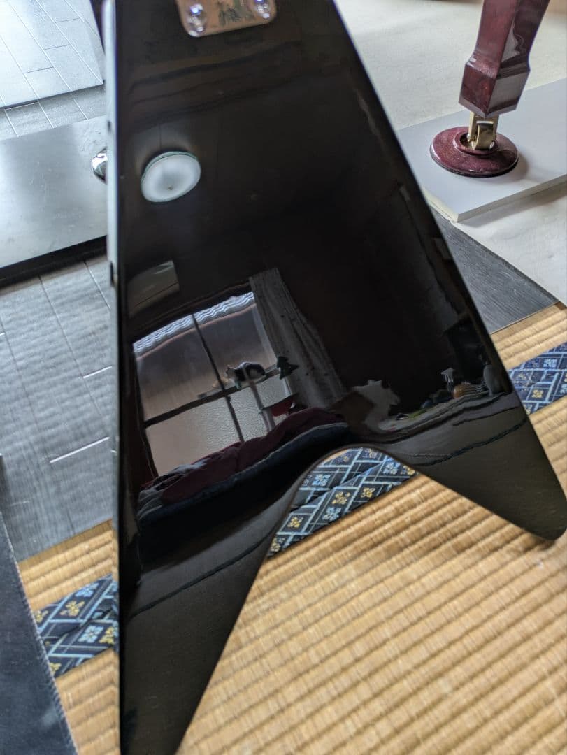 Photogenic エレキギター フライングV ブラック　フォトジェニック