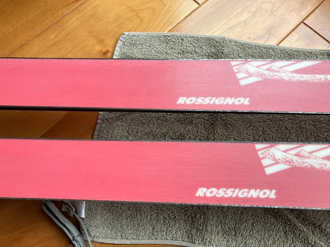 山スキー　ロシニョール/ネパール 180cm、シール、ストックリング付き