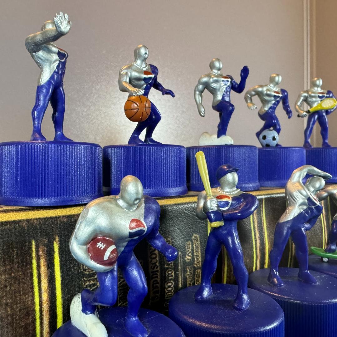 コンプリート ペプシマンキャップ 第1弾 ~ 第5弾全種 PEPSI【1998】