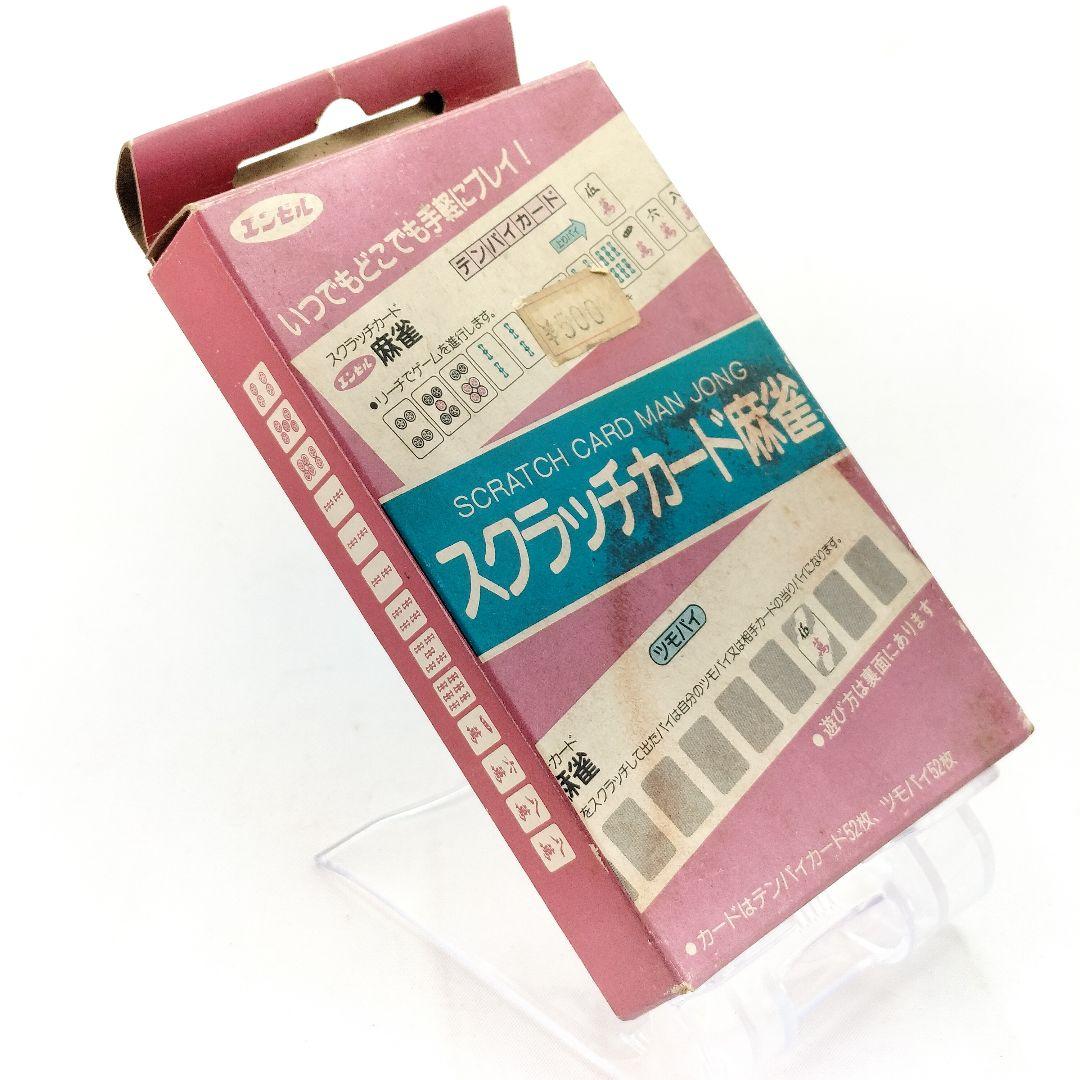 未使用 スクラッチカード麻雀 エンゼル 珍品 メイドインジャパン