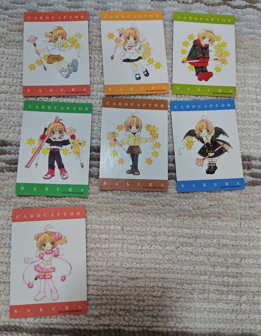 な*ー様 原作版カードキャプターさくらのトレーディングカード52枚セット＋はずれ