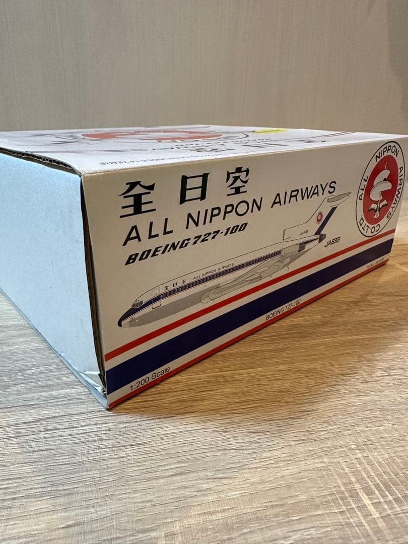 全日空 B727-100 1/200 ポリッシュ仕上