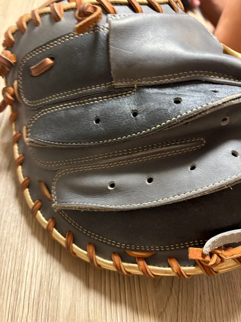 ZETT 軟式野球グローブ 右投げ用 捕手用