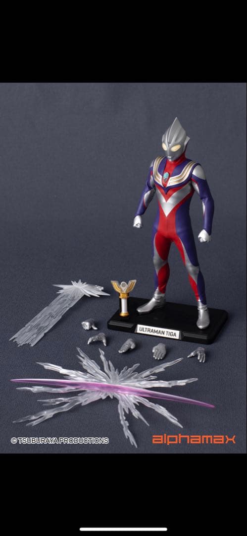【正規品・新品未開封】アルファマックス 絶動極体 ウルトラマンティガ