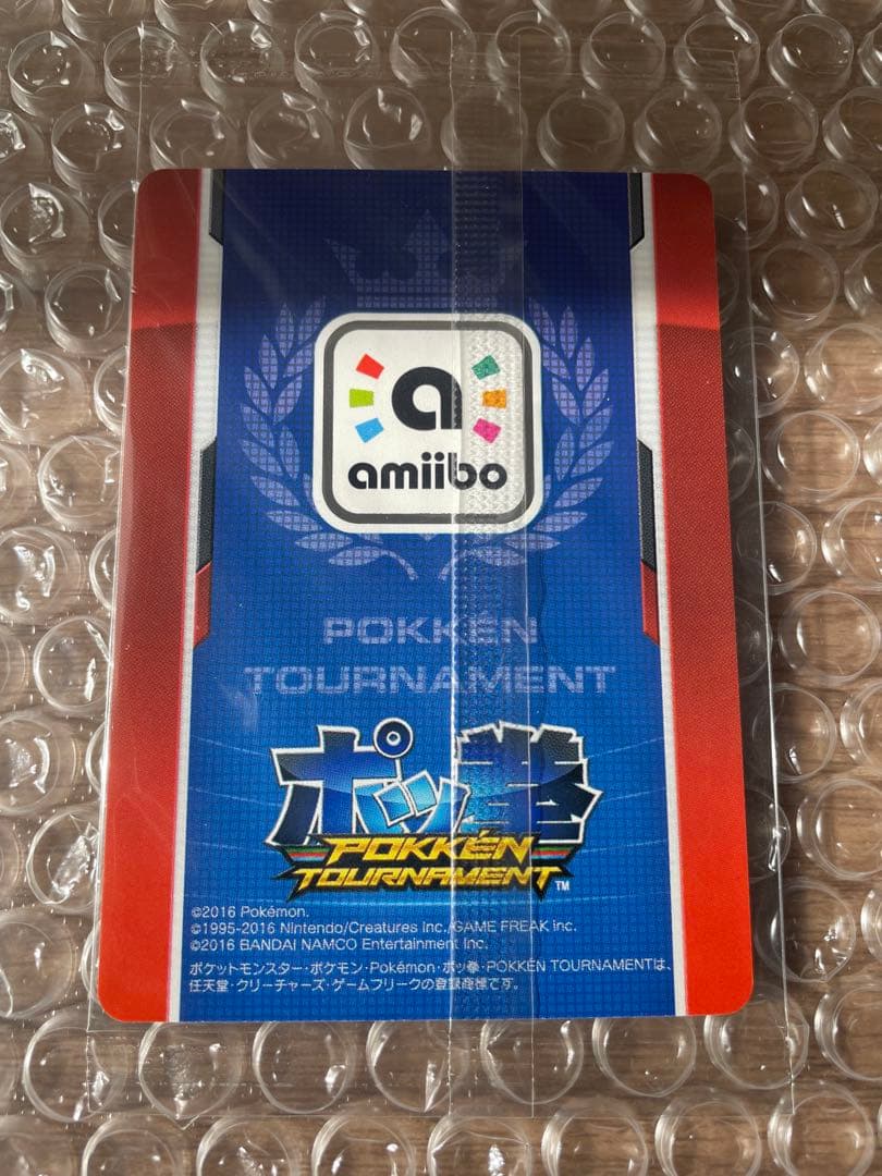 【未開封】ダークミュウツー ポッ拳 amiiboカード