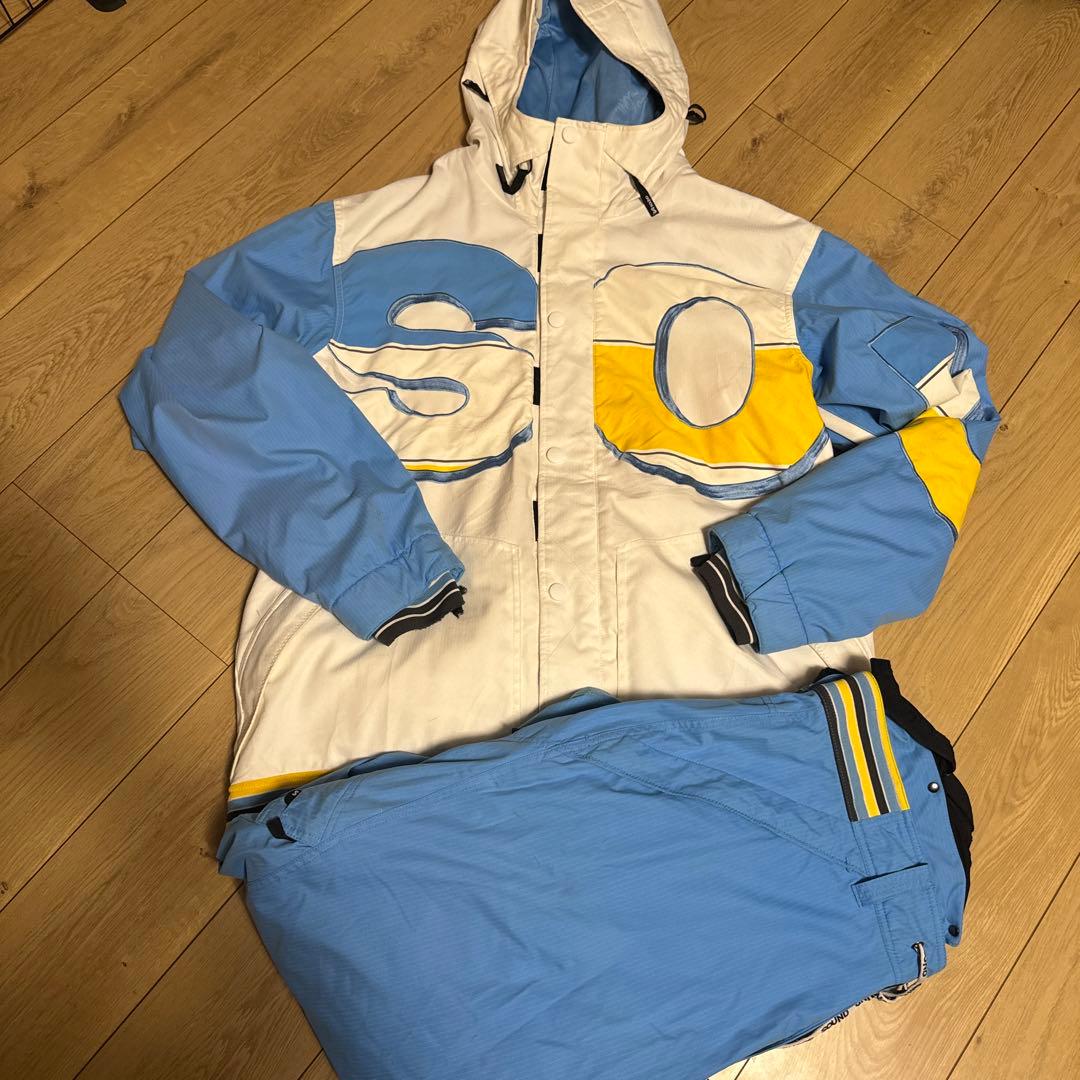 【sound】 サウンド　スノーボードウェア　メンズXL 水色