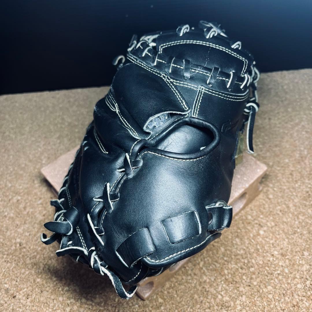 MIZUNOグローバルエリート軟式野球捕手用ミット一般.大人／ブラック