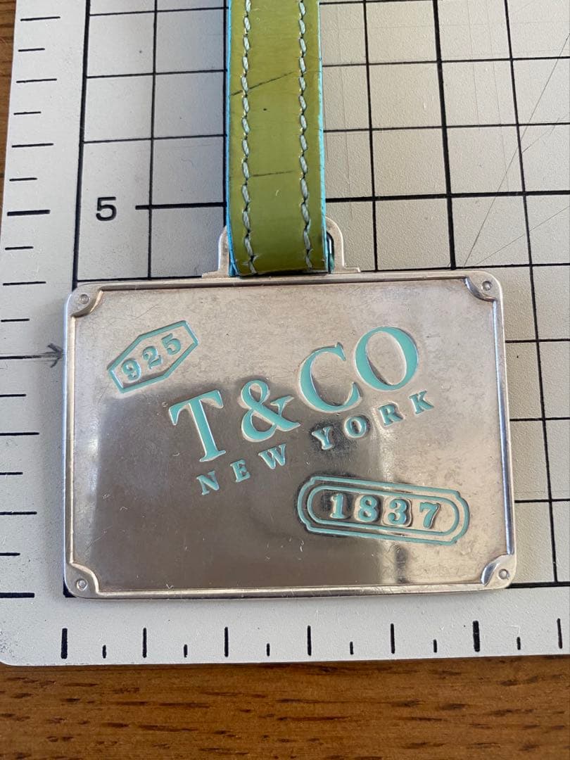 ティファニー　1837 ラゲージタグ