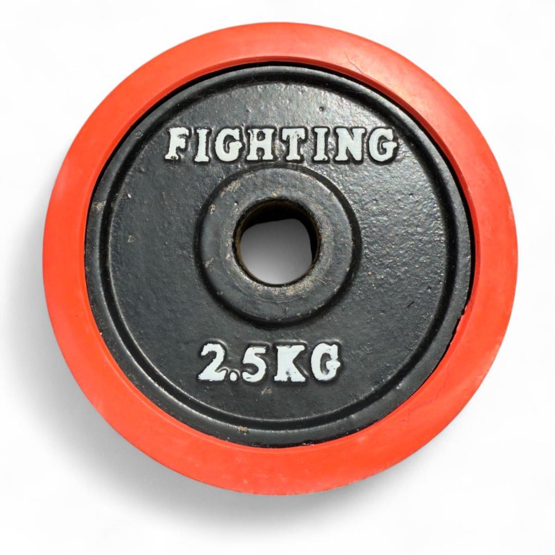 宅トレに！ダンベルプレート計55kg＋プレートラック＋トレーニングベンチ