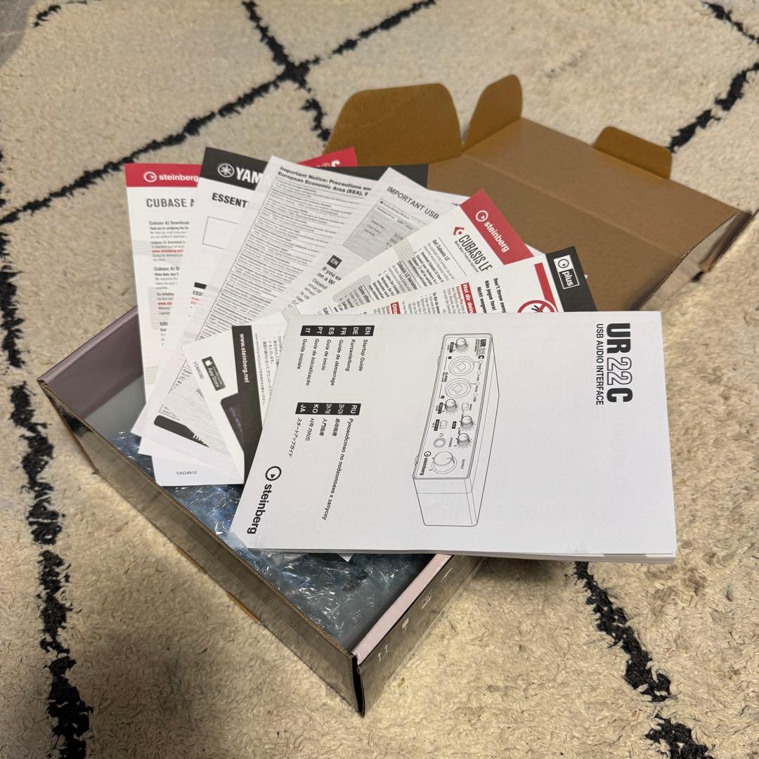 DJ機材 YAMAHA Steinberg UR22C