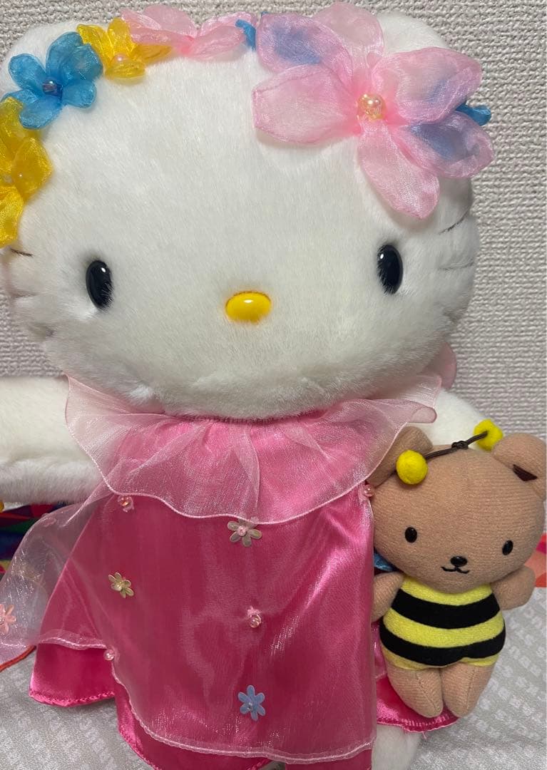 激レア希少　ハローキティフェアリー　キティ　ファンタジーコレクションぬいぐるみ大