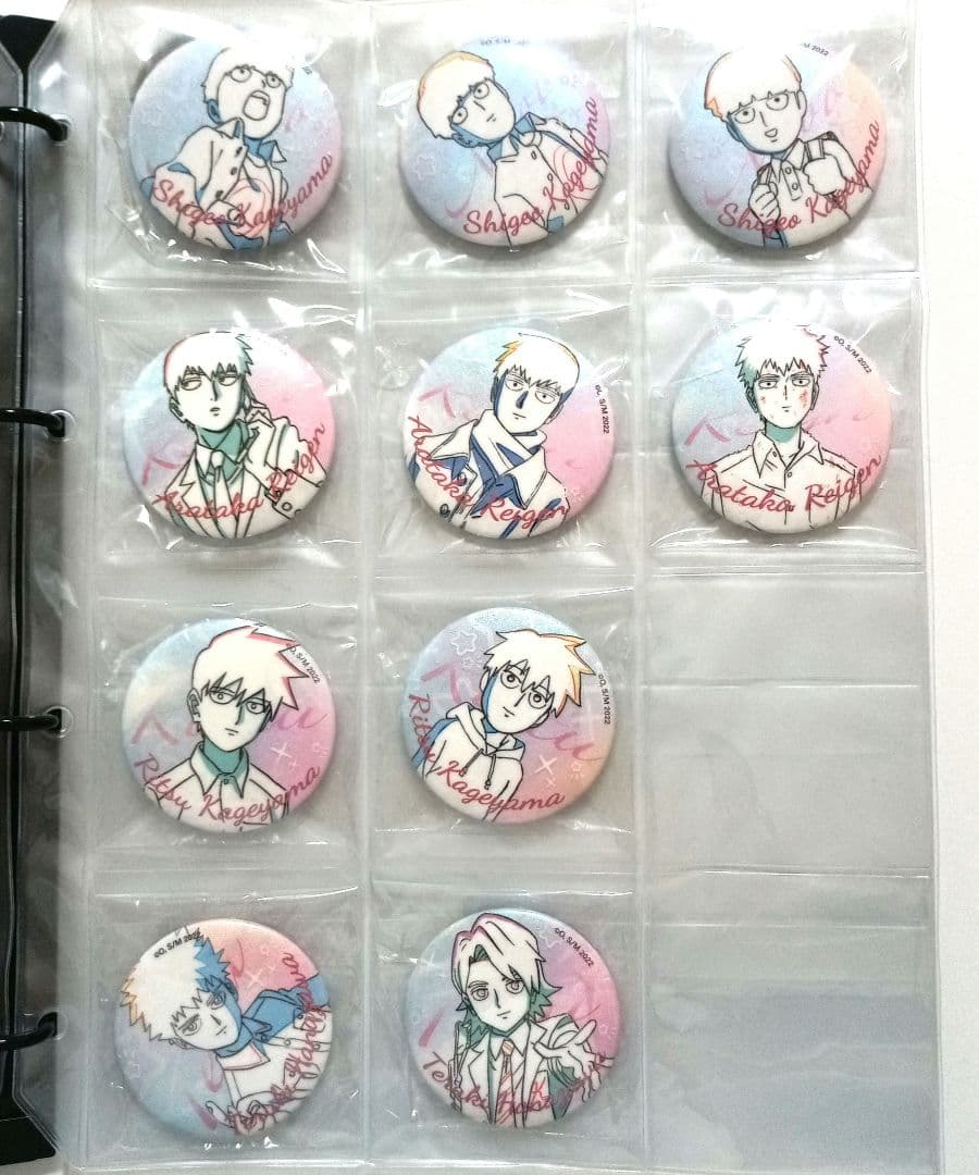 【匿名配送】モブサイコ100　缶バッジ　大量　100点以上　おまとめセット