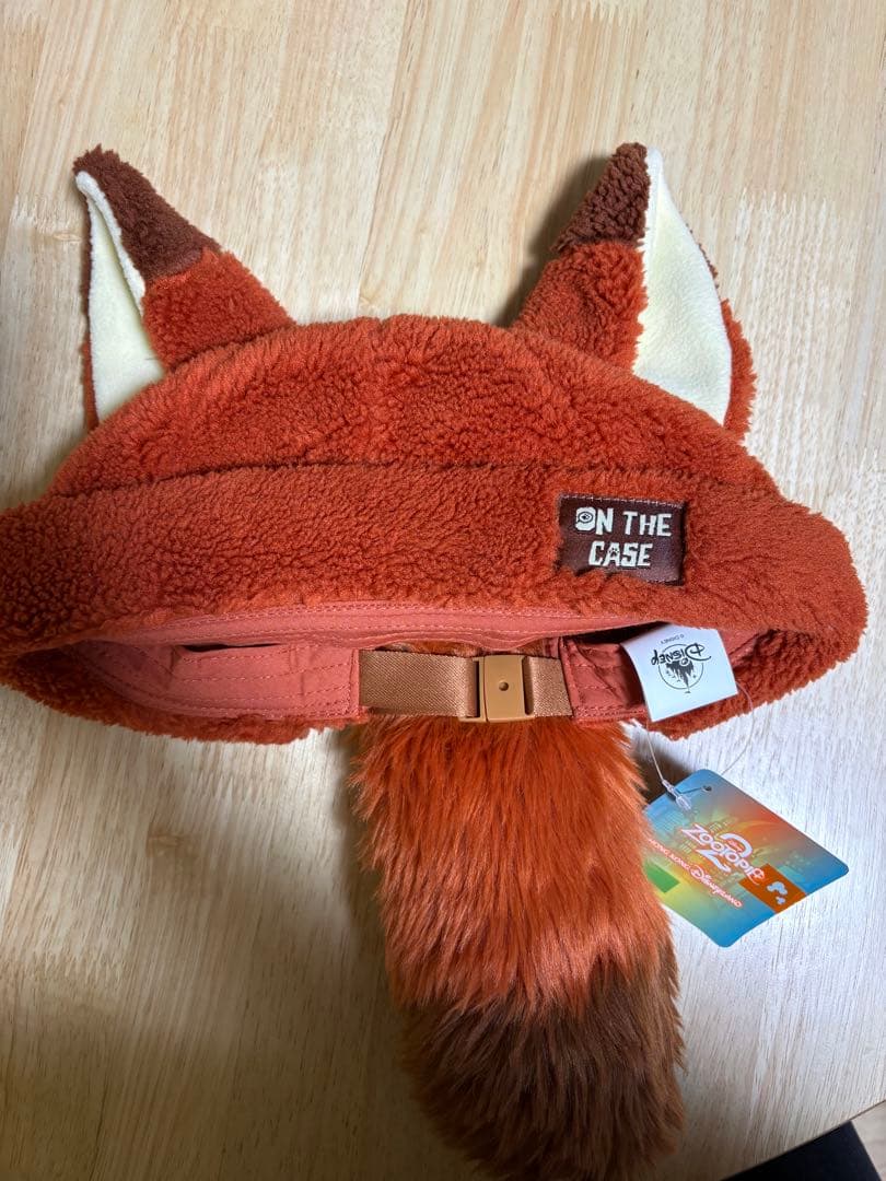 新品タグ付　ズートピア　ファンキャップ　ニック　ジュディ　香港ディズニー　帽子