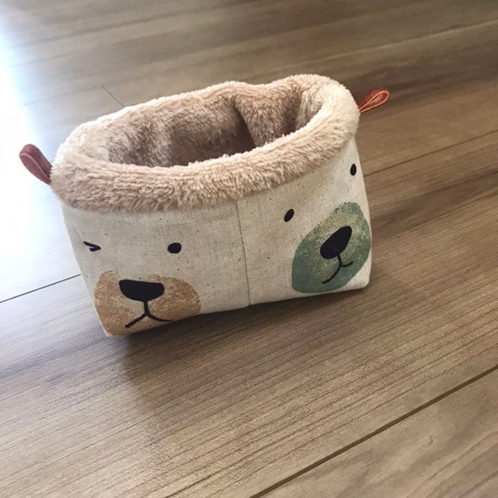 フクモモポーチ　双子くまさん