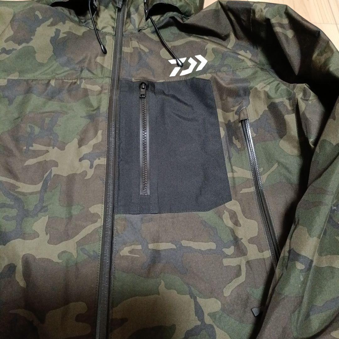 DAIWA ダイワ ゴアテックス イフィニアム レインジャケット XL カモフラ