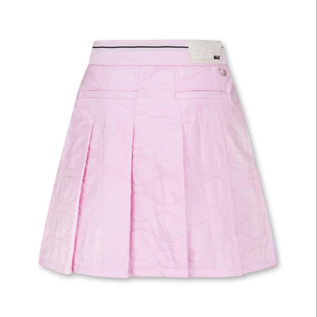 WAAC WOMEN パッド入り プリーツキュロットスカート ライトピンク