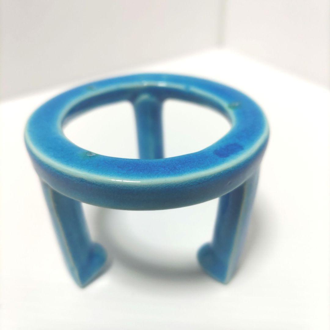 茶道具　七種 蓋置 交趾　橋本 紫雲