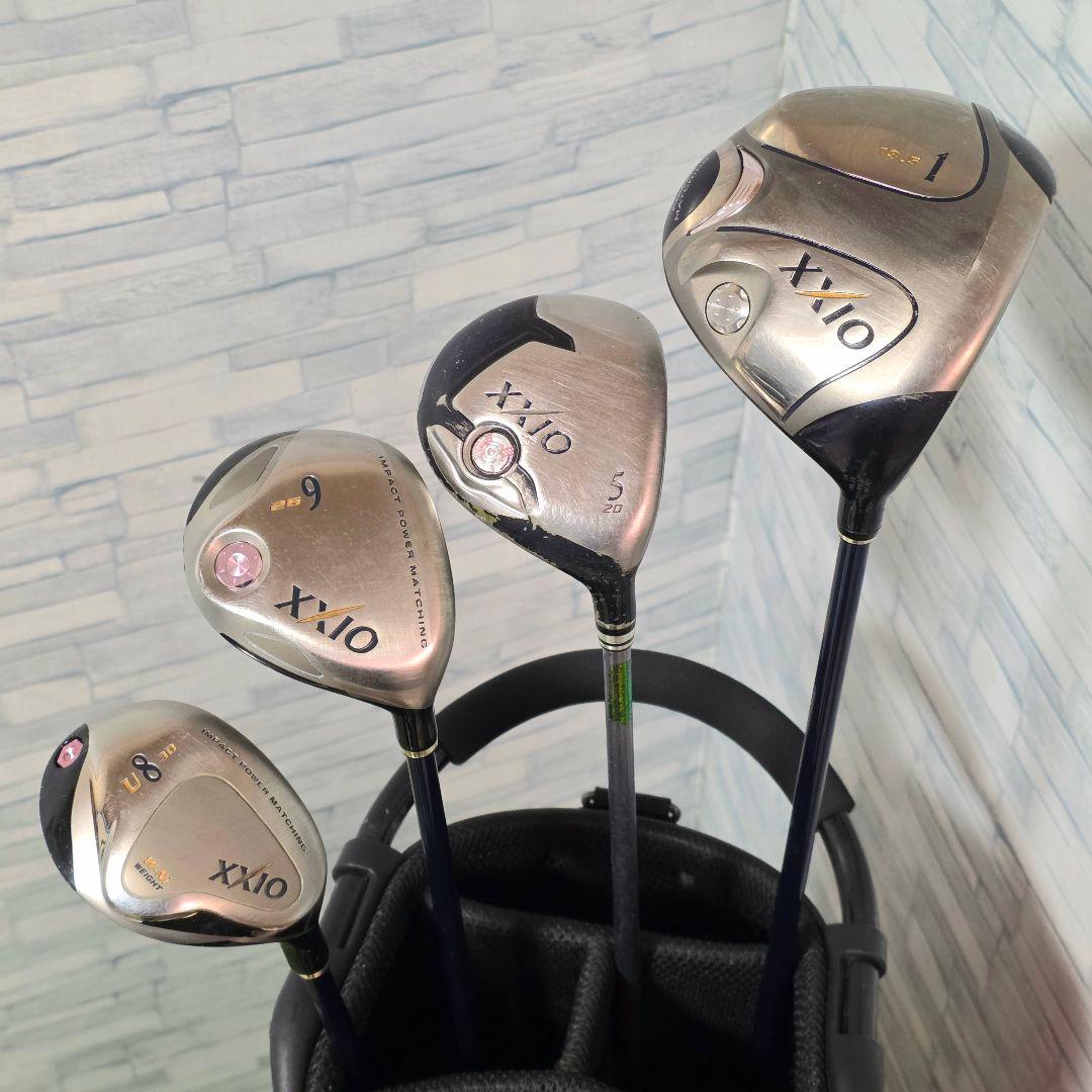 簡単 優しい XXIO ゼクシオ 7代目 5代目 レディース ゴルフクラブセット