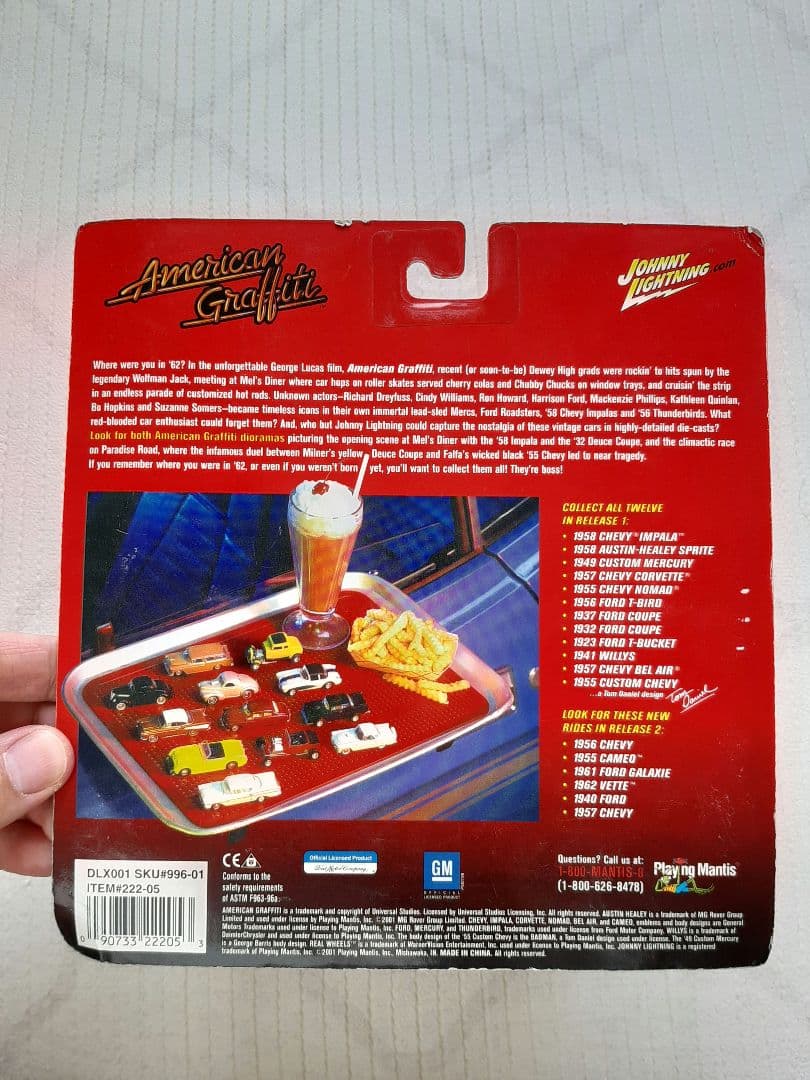 Johnny Lightning アメリカングラフィティー ジオラマ 未開封