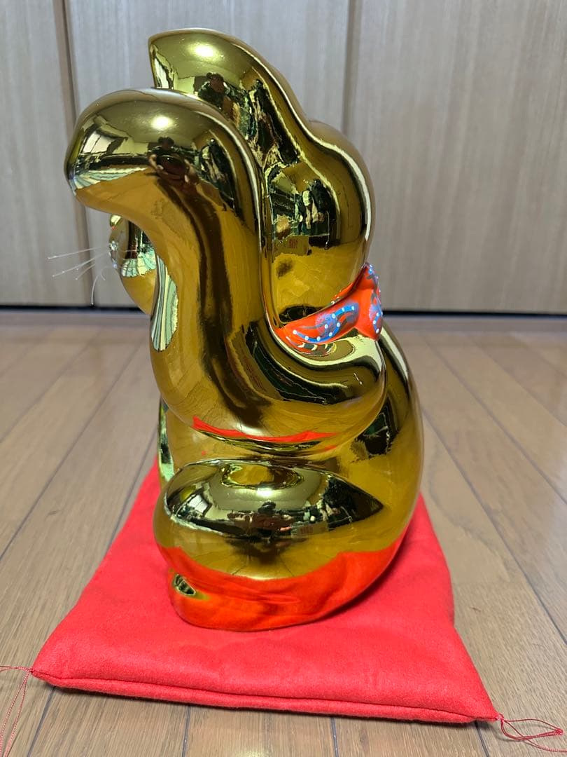 招き猫　常滑焼　10号