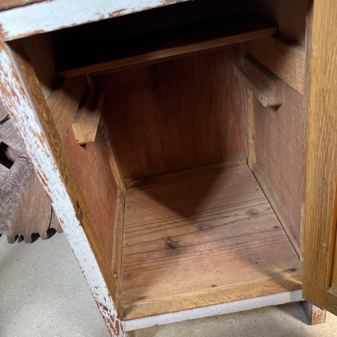 アンティークシャビーな棚台