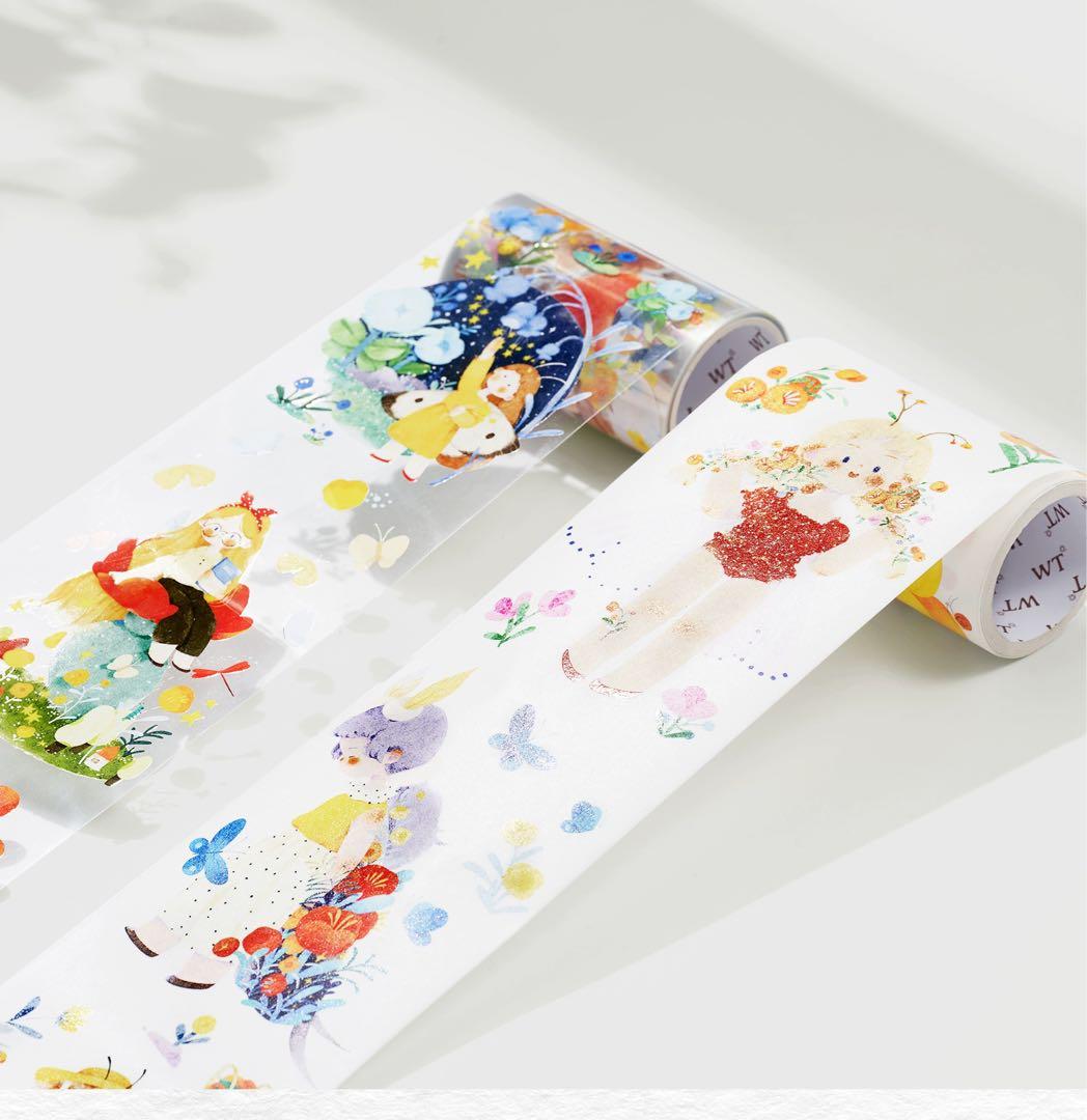 ⭐️SALE⭐️WT《夏日昆虫少女》 海外マスキングテープ 【1193】