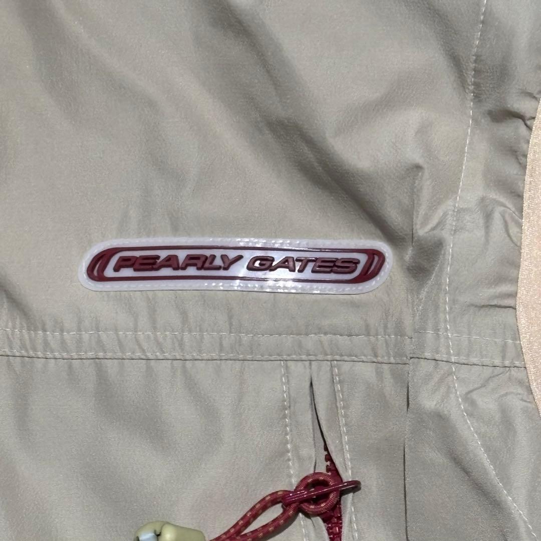 美品PEARLY GATES 4way フルジップジャケット ベージュ系 L
