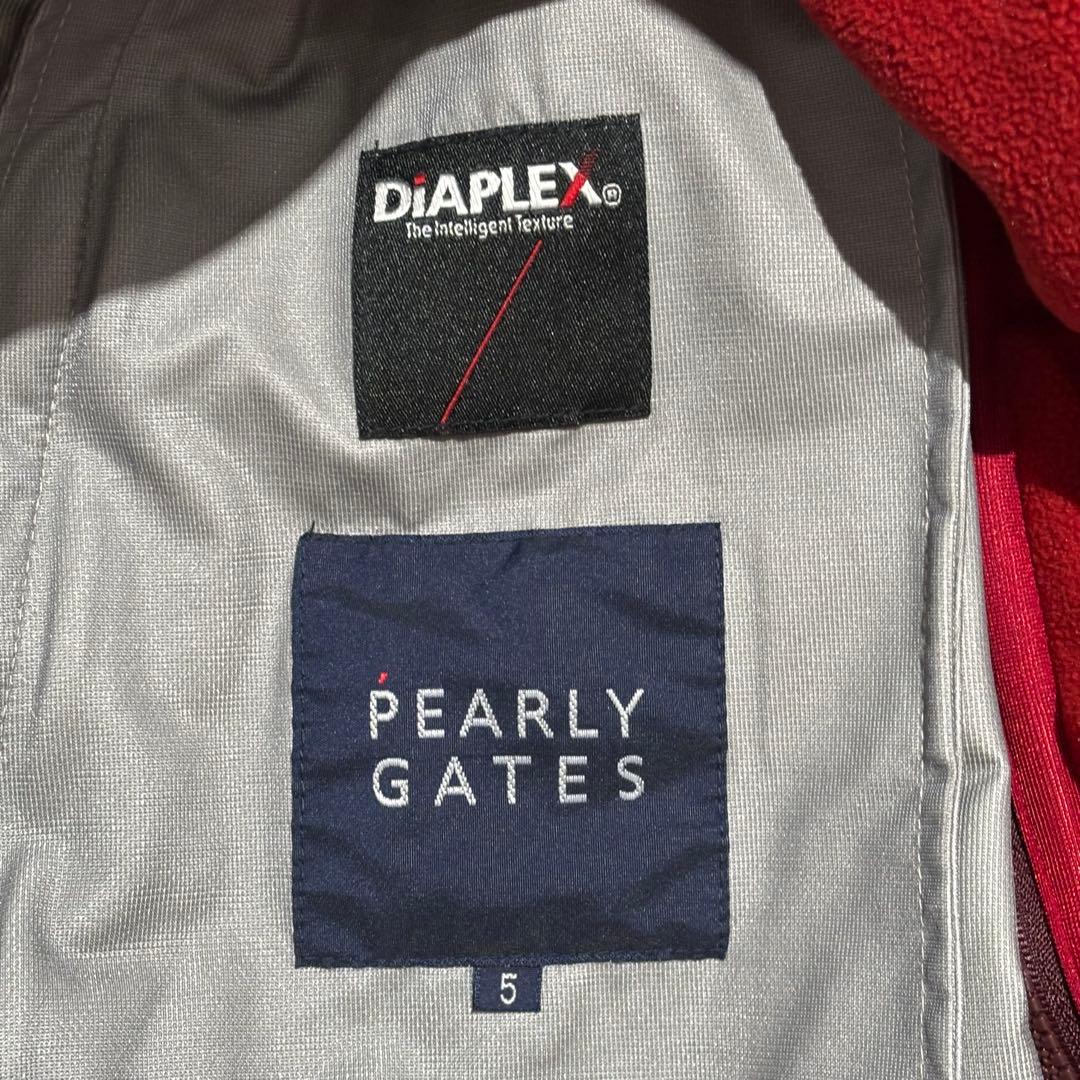 美品PEARLY GATES 4way フルジップジャケット ベージュ系 L