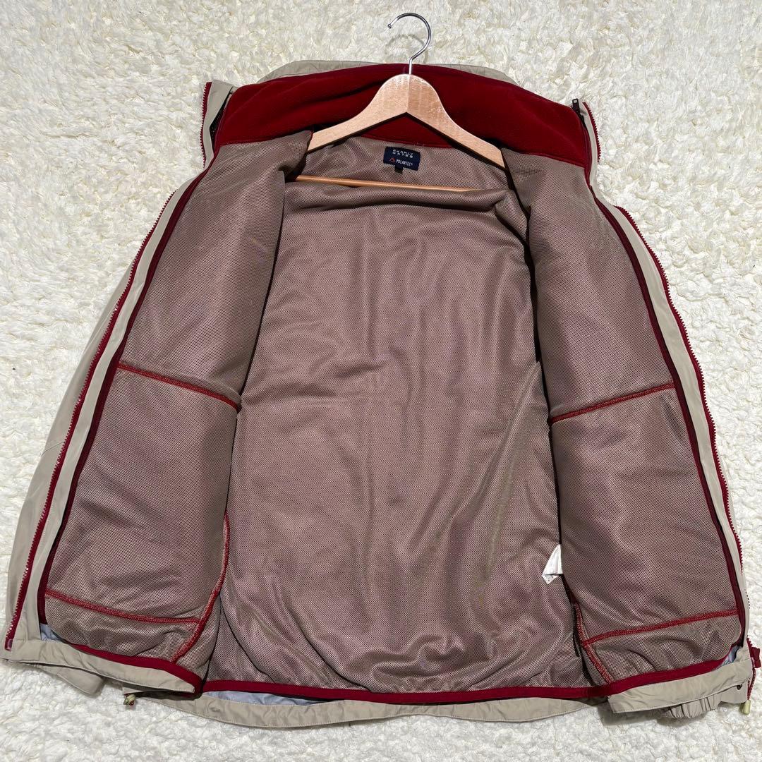 美品PEARLY GATES 4way フルジップジャケット ベージュ系 L