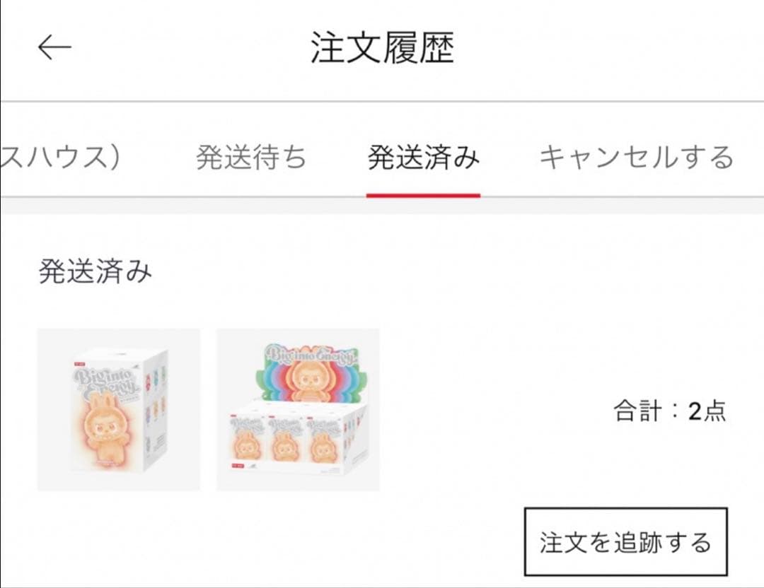 POP MART ラブブTHE MOSTERS Big into Energy