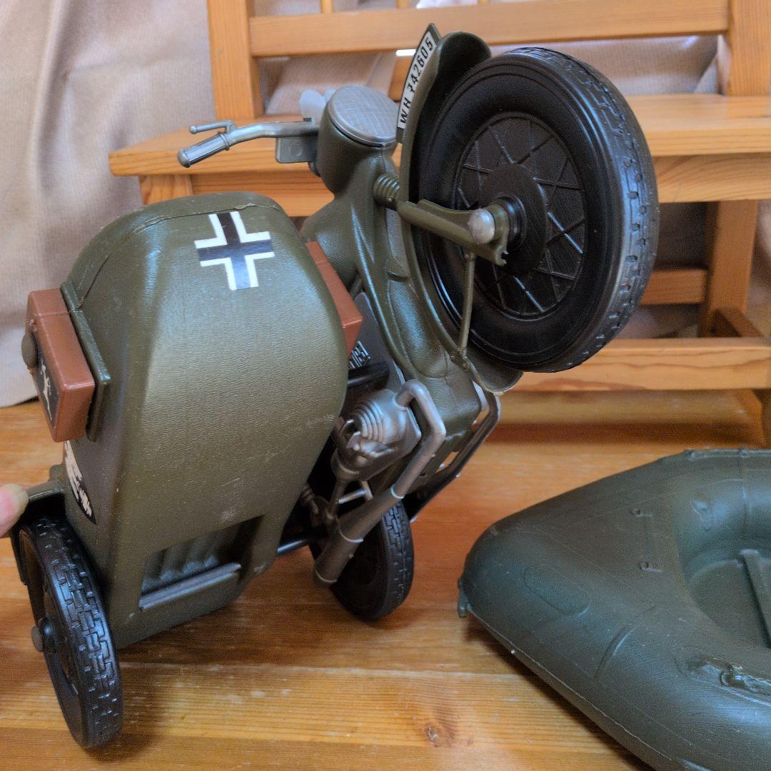 1970 年代 アクションマン アサルト クラフト ボート　バイクとサイドカー